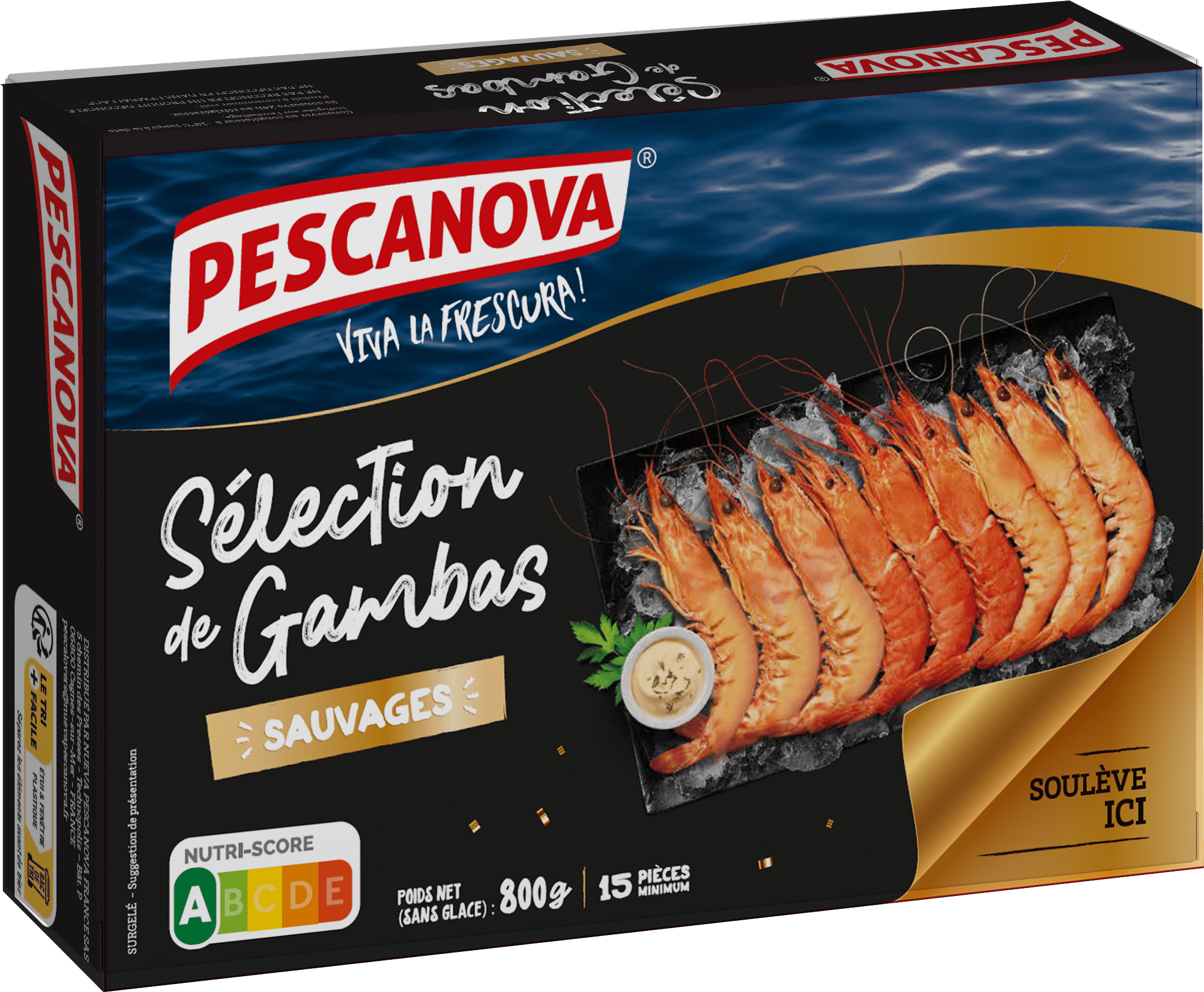 Sélection de Gambas Sauvages